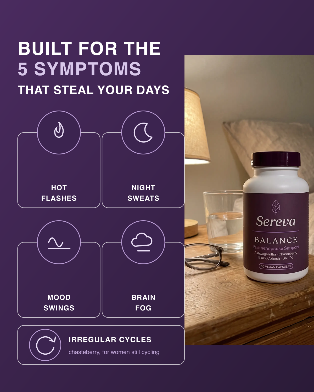 Built for the 5 symptoms
