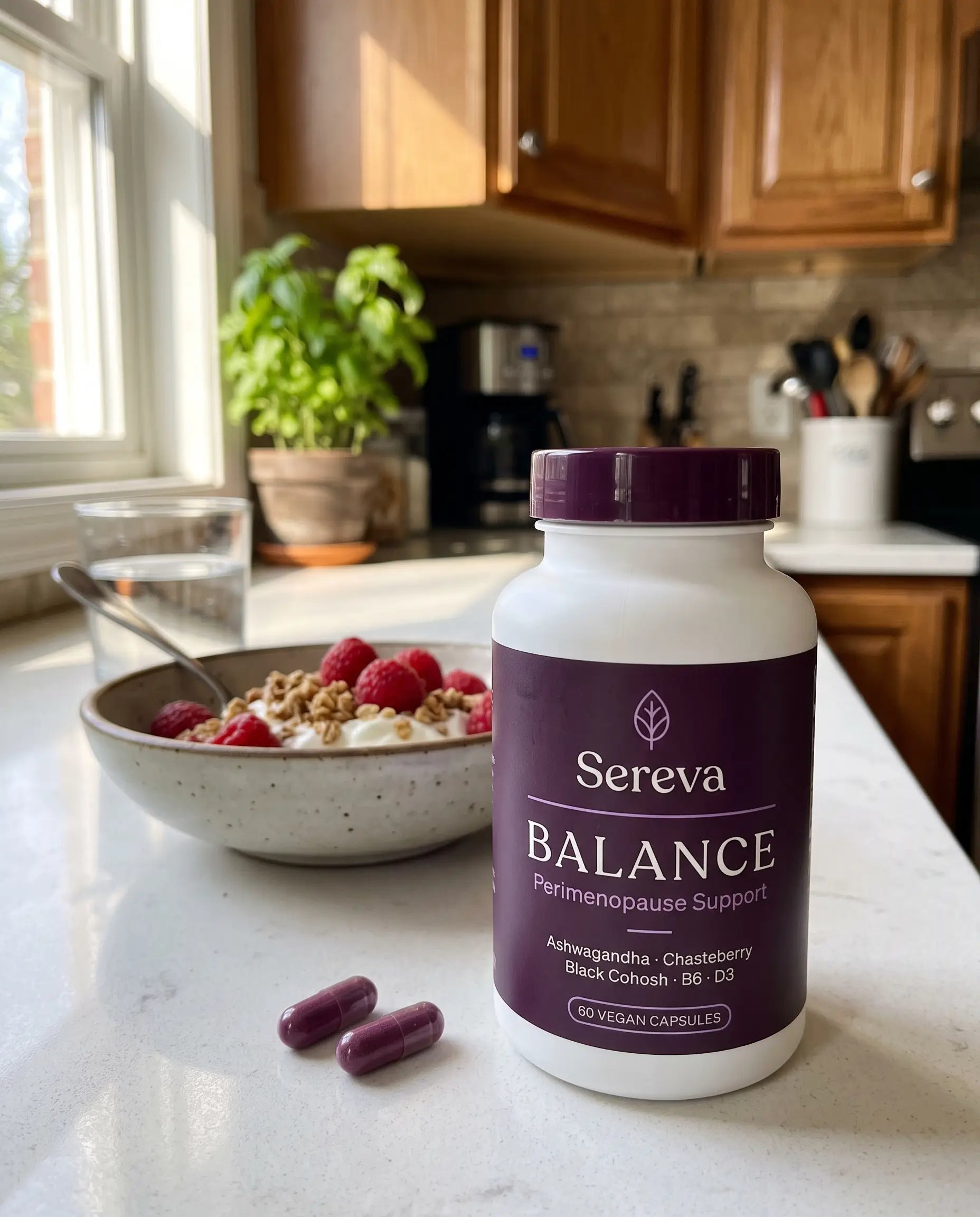 Sereva Balance morning routine